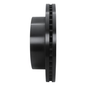 Chevrolet Silverado 3500 HD Brake Rotor (1) - Front Right - R1 Concepts - Drilled & Slotted - Black - `11-`25